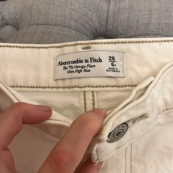 Abercrombie & Fitch The 70s Vintage Flare Ultra High Rise - Picture 6 of 10